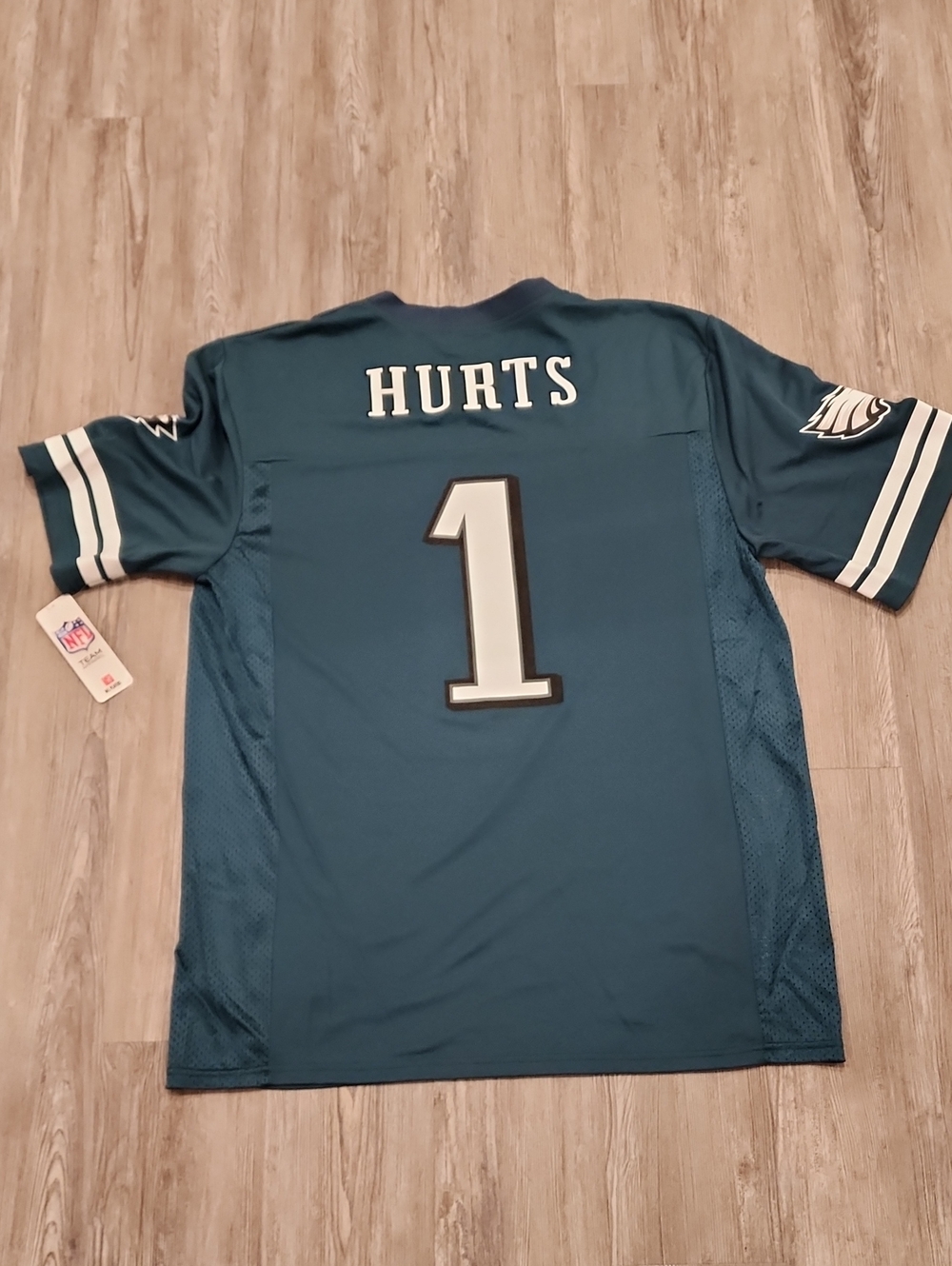 Philadelphia Eagles Midnight Green #1 Hurts Jersey